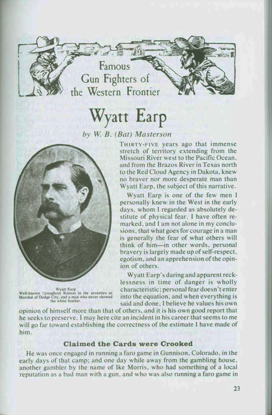 Famous Gunfighters of the Western Frontier. vist0087g